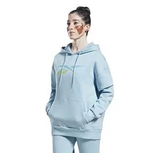 Reebok Damska bluza z grafiką wektorową, niebieska perła, XS, Niebieska perła, XS - Bluzy damskie - miniaturka - grafika 1