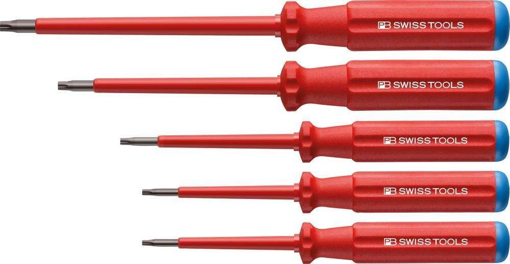 PB Swiss Tools Zestaw wkrętaków VDE 5-cz. Torx w kartonowym pudełku Classic