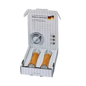 Młynki do soli i pieprzu - Zassenhaus zestaw 2 młynków do soli i pieprzu z drewna oliwnego 18 cm ZS-022971 - miniaturka - grafika 1