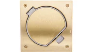 Gniazdka elektryczne - Kontakt Simon Simon Connect Wkład K45 puszki z gniazdem pojedynczym z/u 16A IP68 mosiądz KSE2/23/71 KSE2/23/71 - miniaturka - grafika 1