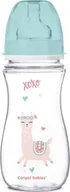 Butelki dla niemowląt - Canpol Butelka 300 ml EasyStart Exotic Animals zielony 35/222 - miniaturka - grafika 1