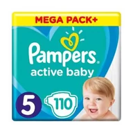 Pieluchy - Pampers Active Baby 5 110 szt. - miniaturka - grafika 1