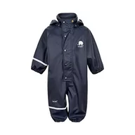 Kurtki i płaszcze dla chłopców - Celavi Unisex Basic Pu Rain Suit kurtka przeciwdeszczowa, granatowy, 100 - miniaturka - grafika 1