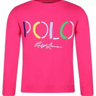 POLO RALPH LAUREN Bluza BUBBLEPOLOPO | Regular Fit - Bluzy dla dziewczynek - miniaturka - grafika 1