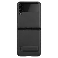 Etui i futerały do telefonów - Etui Nillkin Qin Leather Pro do SAMSUNG Z Flip 4 5G (czarne) - miniaturka - grafika 1