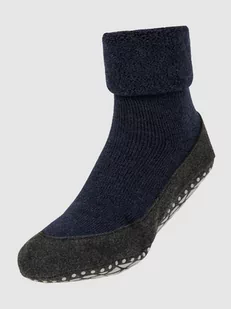 Skarpety z elastycznymi, prążkowanymi ściągaczami model ‘COSYSHOES' - Skarpetki damskie - miniaturka - grafika 1