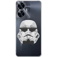 Etui i futerały do telefonów - Etui Szturmowiec 008 Star Wars Nadruk częściowy Przeźroczysty Producent: Realme, Model: C55 - miniaturka - grafika 1
