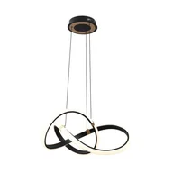 Lampy sufitowe - Indigo lampa wisząca 1xLED/44W czarna/złota MD9717-1-3BGD - miniaturka - grafika 1