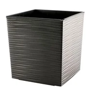 Donice - Doniczka JUKA dłuto 30 cm grafit metalic - miniaturka - grafika 1