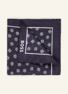 Krawaty i muchy męskie - Boss Poszetka C-Pocket blau - miniaturka - grafika 1