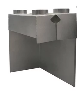 Dystrybutor 4x100 zuzia bs bok prawy - Akcesoria kominkowe - miniaturka - grafika 1