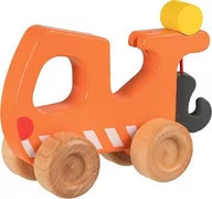 Samochody i pojazdy dla dzieci - Goki ciężarówka z holownikiem 55884 - miniaturka - grafika 1