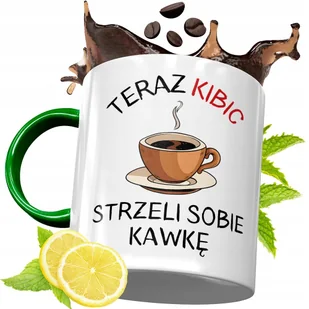 KUBEK ZIELONY DLA KIBICA NA URODZINY PREZENT z Nadrukiem ze Zdjęciem + Opakowanie na prezent (wzór 01) - Kubki KUBEK ZIELONY DLA KIBICA NA URODZINY PREZENT z Nadrukiem ze Zdjęciem + Opakowanie na prezent (wzór 01) - Kubki - miniaturka - grafika 1