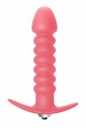 Kulki analne - Lola Lola Toys Anal Twisted Vibrating Pink - Koraliki analne, różowe - miniaturka - grafika 1
