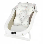 Wanienki dla dzieci - Primabobo Premium - sulankstoma vonia su pagalve ir termometru Smėlio spalvos - miniaturka - grafika 1