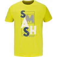 Koszulki sportowe męskie - Koszulka męska Babolat Exercise Message Tee Men Blazing Yellow M - miniaturka - grafika 1