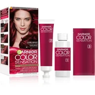 Farby do włosów i szampony koloryzujące - Garnier Color Sensation 4.60 Intensywna Ciemna Czerwień - miniaturka - grafika 1