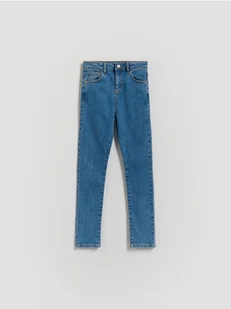 Reserved - Jeansy slim high waist - niebieski - Spodnie i spodenki dla dziewczynek - miniaturka - grafika 1