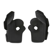 Akcesoria motocyklowe - Poduszki Policzkowe Klim Krios Pro Czarne 20 mm - miniaturka - grafika 1