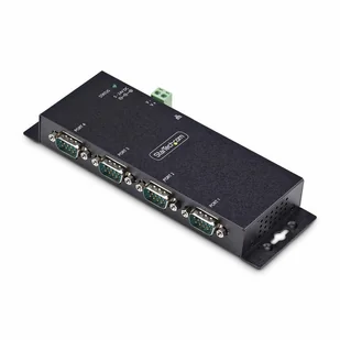 StarTech I43-SERIAL-ETHERNET konwerter szeregowy/repeater/izolator RS-232 RJ-45 Czarny - Akcesoria do serwerów - miniaturka - grafika 1