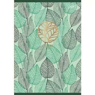 ZESZYT A5 60K LINIA LAMINOWANY TROPICAL LEAVES - Zeszyty szkolne - miniaturka - grafika 1