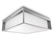 Lampy ogrodowe - Philips - Plafon zewnętrzny SKIES 2xE27/14W/230V IP44 szary - miniaturka - grafika 1