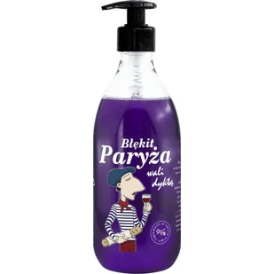LaQ - SHOTS! - Żel do mycia ciała i rąk - Błękit Paryża - 500 ml - Kremy i maski do rąk - miniaturka - grafika 2