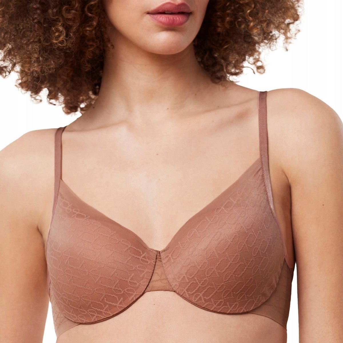 Biustonosz Triumph Signature Sheer WHP 70G Brąz Usztywniany Modelujący