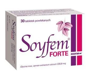 Biofarm Soyfem Forte 30 szt. - Witaminy i minerały Biofarm Soyfem Forte 30 szt. - Witaminy i minerały - miniaturka - grafika 1