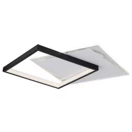 Lampy sufitowe - Rabalux Malcolm 5366 plafon lampa sufitowa 1x35W LED 4000K biały/czarny - miniaturka - grafika 1