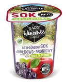 Soki i napoje niegazowane - Sady Wincenta Sok jabłkowo-aroniowy kubek 200 ml - miniaturka - grafika 1