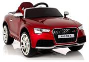 Pojazdy elektryczne dla dzieci - Import LEANToys audi RS5 Czerwone Lakierowane 2051 - miniaturka - grafika 1