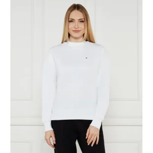 Calvin Klein Bluza TERRY Regular Fit - Bluzy damskie - miniaturka - grafika 1