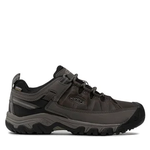 Trekkingi Keen Targhee III Wp 1017783 Czarny - Buty trekkingowe męskie - miniaturka - grafika 1