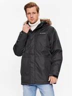 Odzież trekkingowa męska - Columbia Kurtka zimowa Leif Trail™ Parka Czarny Regular Fit - miniaturka - grafika 1