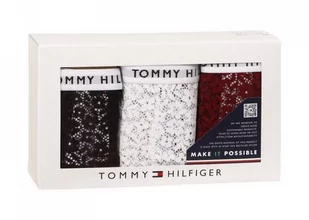 Tommy Hilfiger Figi UW0UW04513 XS 3P Full Lace Bikini - Komplety bielizny - miniaturka - grafika 1