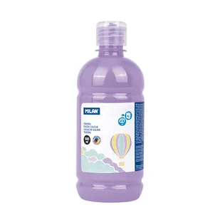Farba tempera, butelka 500 ml, PASTEL jasny fiolet - Przybory szkolne - miniaturka - grafika 1