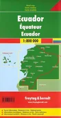 Atlasy i mapy - Freytag&amp;Berndt Ekwador mapa 1:800 000 Freytag & Berndt - miniaturka - grafika 1