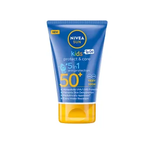 Nivea Sun Kids Protect & Care balsam ochronny na słońce dla dzieci SPF50+ 50ml - Balsamy i kremy do opalania - miniaturka - grafika 2