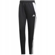 Spodnie damskie - Spodnie damskie adidas Tiro 24 Training czarne L - miniaturka - grafika 1