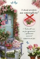 PAN DRAGON Karnet B6 Emyrytura HM-200-1183 - - Kartki okolicznościowe i zaproszenia - miniaturka - grafika 5