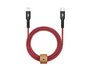 Zendure Zendure pleciony nylonowy kabel USB-C 1m czerwony - Kable USB - miniaturka - grafika 3