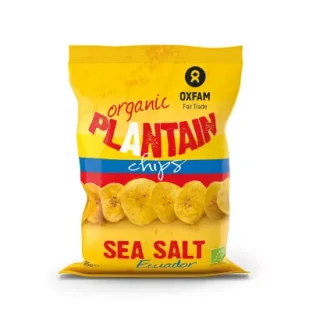 Oxfam Fair Trade Chipsy z plantana z solą morską 85 g bio - Chipsy - miniaturka - grafika 1