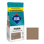 Fugi - ATLAS Fuga ceramiczna 123 jasnobrązowy alubag 2 kg - miniaturka - grafika 1