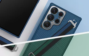 Etui Nillkin Strap do Samsung Galaxy S23 Ultra (niebieskie) - Etui i futerały do telefonów - miniaturka - grafika 3