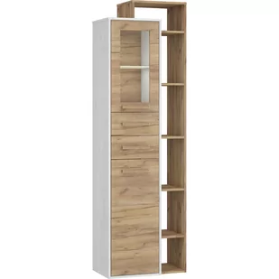 Witryna Prawa P1D2S RIO-29 Rio MebloCross Dąb Artisan / Biały Mat - Witryny - miniaturka - grafika 1
