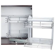 Meble modułowe i akcesoria - AMIX PTJ017GB5 Magic corner Chrom Wariant Prawy - miniaturka - grafika 1