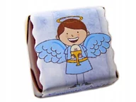 Bombonierki i czekoladki - Czekoladki praliny personalizowane ze zdjęciem KOMUNIA święta 1 kg - miniaturka - grafika 1