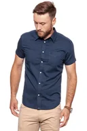 Koszule męskie - Wrangler, Koszula męska, Ss 1 Pkt Shirt Navy W5860Lo35, rozmiar L - miniaturka - grafika 1