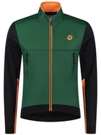 Kurtki męskie - Męska Kurtka Rowerowa Rogelli Cadence | Green/Black/Orange - Rozmiar M - miniaturka - grafika 1